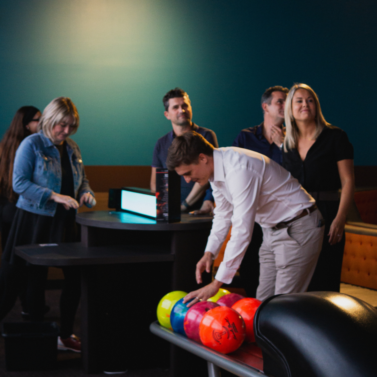 Collègues à la pause café