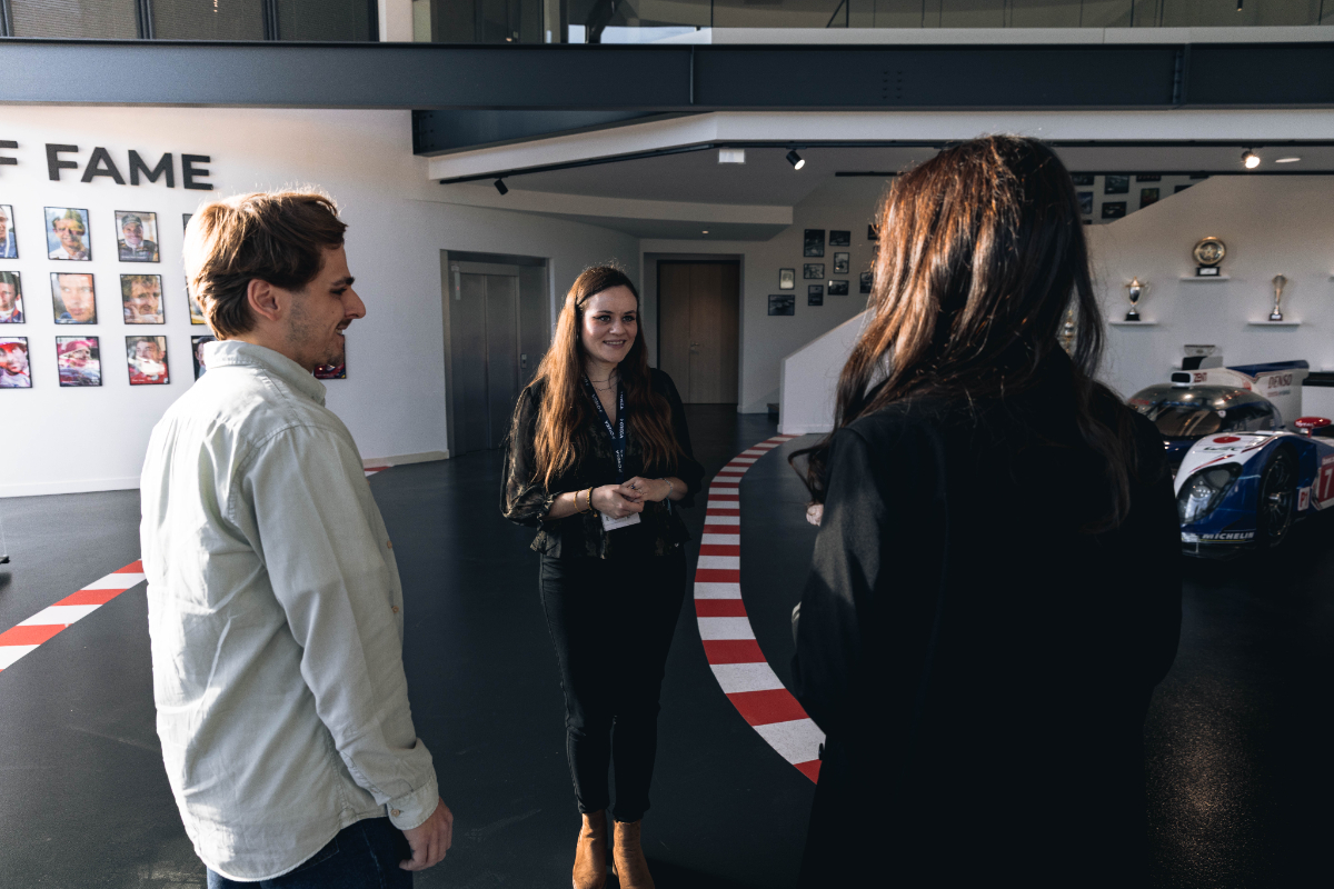 Collègues à la pause café
